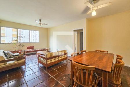 Sala de apartamento para alugar com 3 quartos, 94m² em Pitangueiras, Guarujá