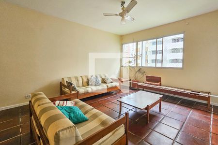 Sala de apartamento para alugar com 3 quartos, 94m² em Pitangueiras, Guarujá