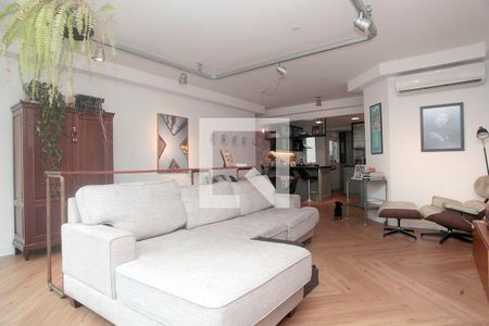 Sala de apartamento à venda com 2 quartos, 105m² em Petrópolis, Porto Alegre