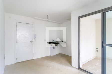 Sala/Quarto de kitnet/studio à venda com 1 quarto, 23m² em Brooklin Paulista, São Paulo