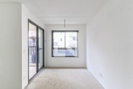 Sala/Quarto de kitnet/studio à venda com 1 quarto, 23m² em Brooklin Paulista, São Paulo