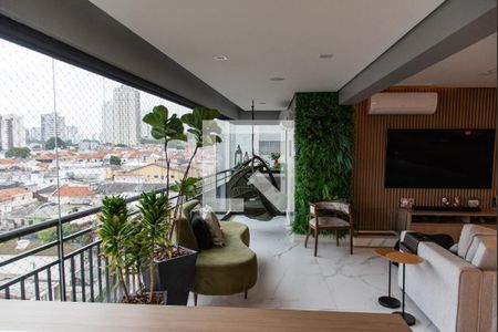 Varanda de apartamento para alugar com 3 quartos, 135m² em Ipiranga, São Paulo