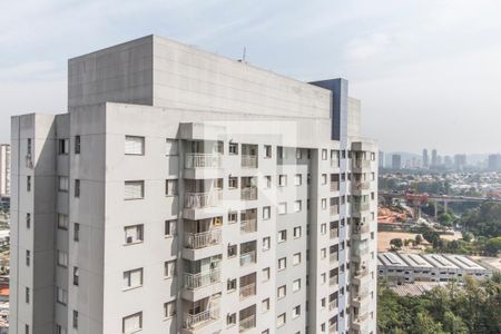 Vista da Sala de apartamento para alugar com 1 quarto, 57m² em Aldeia de Barueri, Barueri