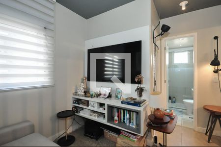 Sala de Tv de apartamento à venda com 1 quarto, 47m² em Vila Andrade, São Paulo