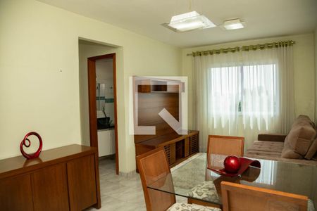 Sala  de apartamento para alugar com 2 quartos, 46m² em Centro, Diadema