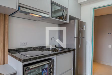 Studio - Cozinha de apartamento para alugar com 1 quarto, 27m² em Mirandópolis, São Paulo