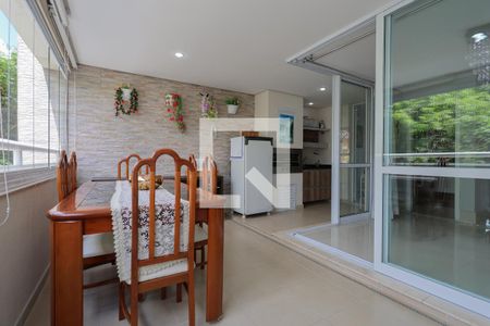 Varanda gourmet de apartamento à venda com 3 quartos, 206m² em Santana, São Paulo