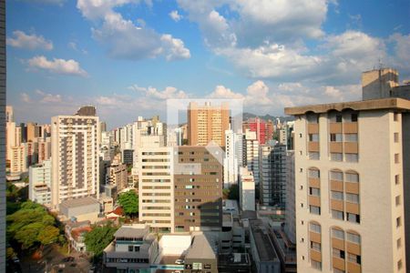 Vista da Sala de apartamento à venda com 3 quartos, 188m² em Lourdes, Belo Horizonte