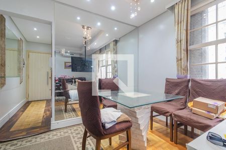 Sala de apartamento à venda com 3 quartos, 108m² em Santana, Porto Alegre