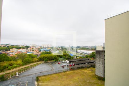 Vista da sala de apartamento à venda com 2 quartos, 60m² em Parque Sao Vicente, Santo André