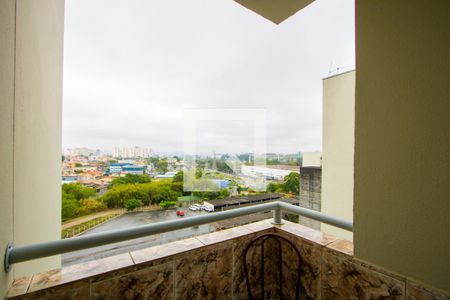 Varanda da sala de apartamento à venda com 2 quartos, 60m² em Parque Sao Vicente, Santo André