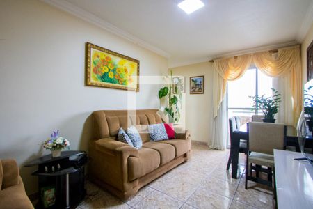 Sala de apartamento à venda com 2 quartos, 60m² em Parque Sao Vicente, Santo André