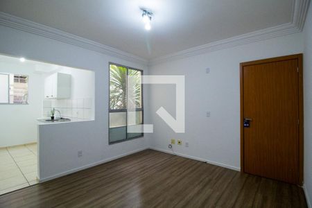 Sala de apartamento para alugar com 2 quartos, 48m² em Jardim America, Sorocaba