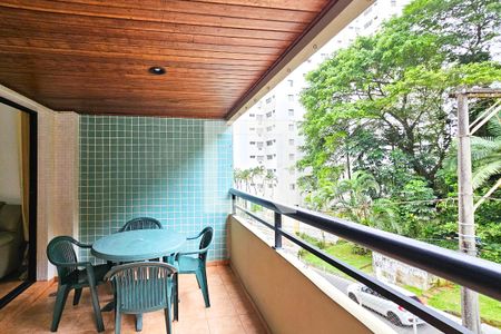 Varanda de apartamento para alugar com 3 quartos, 94m² em Sítio Paecara (Vicente de Carvalho), Guarujá