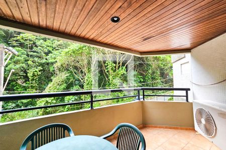 Varanda  de apartamento para alugar com 3 quartos, 94m² em Sítio Paecara (Vicente de Carvalho), Guarujá