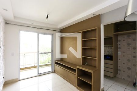 Sala de apartamento para alugar com 2 quartos, 51m² em Jardim Caner, Taboão da Serra