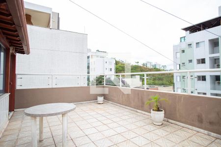 Varanda de apartamento à venda com 3 quartos, 120m² em Palmares, Belo Horizonte