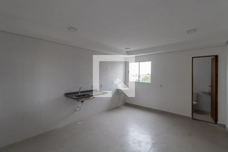 Sala e Cozinha de apartamento para alugar com 2 quartos, 40m² em Vila Taquari, São Paulo