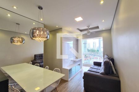 Sala de Jantar de apartamento à venda com 2 quartos, 54m² em Jardim Independência, São Paulo