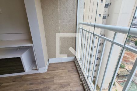 Varanda da Sala de apartamento à venda com 2 quartos, 54m² em Jardim Independência, São Paulo