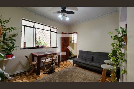 Sala de apartamento para alugar com 2 quartos, 66m² em Embaré, Santos