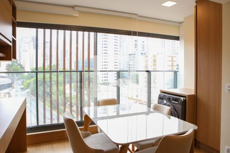 Sala e Cozinha de apartamento para alugar com 1 quarto, 45m² em Perdizes, São Paulo