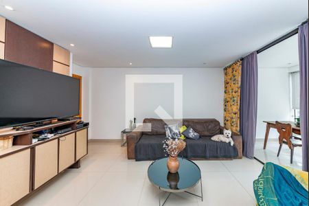 Sala de apartamento para alugar com 4 quartos, 130m² em Buritis, Belo Horizonte