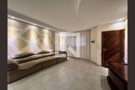 Sala de casa à venda com 3 quartos, 172m² em Jardim Alzira Franco, Santo André