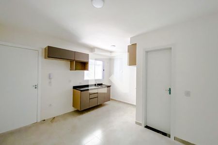 Sala/Cozinha de apartamento para alugar com 1 quarto, 28m² em Mooca, São Paulo