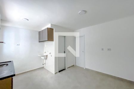 Sala/Cozinha de apartamento para alugar com 1 quarto, 28m² em Mooca, São Paulo