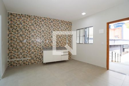 Cozinha de apartamento para alugar com 1 quarto, 32m² em Parque Reboucas, São Paulo