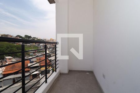 Varanda do Quarto  de apartamento para alugar com 1 quarto, 42m² em Parque Reboucas, São Paulo