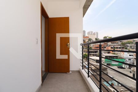 Varanda do Quarto  de apartamento para alugar com 1 quarto, 42m² em Parque Reboucas, São Paulo