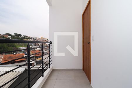 Varanda do Quarto de apartamento para alugar com 1 quarto, 42m² em Parque Reboucas, São Paulo