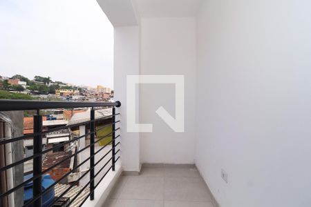 Varanda do Quarto  de apartamento para alugar com 1 quarto, 42m² em Parque Reboucas, São Paulo