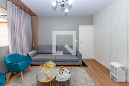 Sala de apartamento à venda com 3 quartos, 94m² em Nova Suíssa, Belo Horizonte