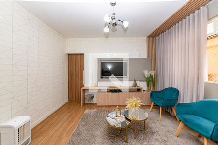 Sala de apartamento à venda com 3 quartos, 94m² em Nova Suíssa, Belo Horizonte