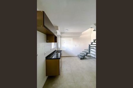 Sala/Cozinha de apartamento para alugar com 1 quarto, 28m² em Mooca, São Paulo