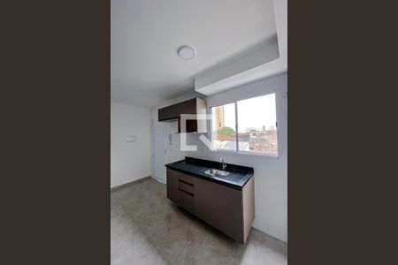 Cozinha de apartamento para alugar com 1 quarto, 28m² em Mooca, São Paulo