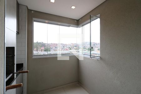 Varanda Gourmet de apartamento para alugar com 2 quartos, 55m² em Vila Tibiriçá, Santo André