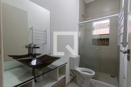 Banheiro de kitnet/studio para alugar com 1 quarto, 30m² em Vila Formosa, Sorocaba