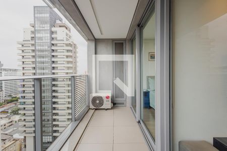 Varanda de apartamento para alugar com 1 quarto, 41m² em Pinheiros, São Paulo