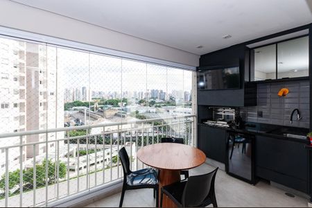 Varanda Gourmet de apartamento à venda com 3 quartos, 100m² em Água Branca, São Paulo