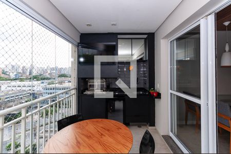 Varanda Gourmet de apartamento à venda com 3 quartos, 100m² em Água Branca, São Paulo