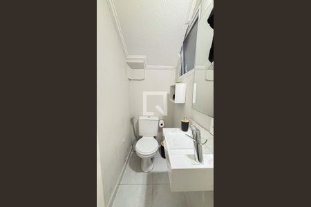 Lavabo de casa de condomínio à venda com 3 quartos, 100m² em Vila Metalúrgica, Santo André