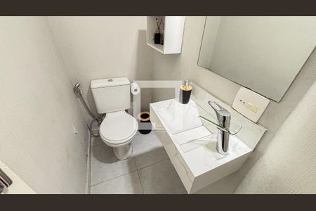 Lavabo de casa de condomínio à venda com 3 quartos, 100m² em Vila Metalúrgica, Santo André