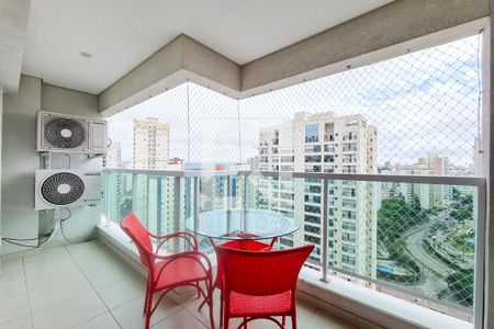 Sala de apartamento para alugar com 1 quarto, 56m² em Vila Ema, São José dos Campos