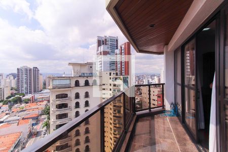 Varanda de apartamento à venda com 4 quartos, 218m² em Tatuapé, São Paulo