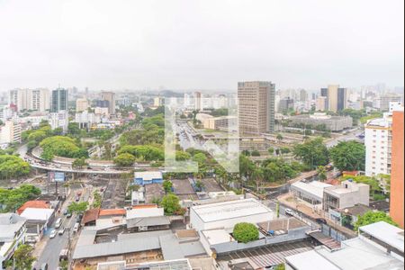 Vista da Varanda Gourmet de apartamento à venda com 3 quartos, 117m² em Vila Bastos, Santo André