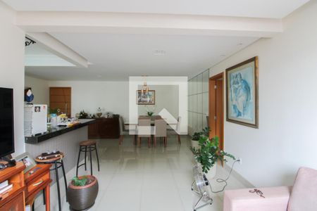 Sala de apartamento à venda com 3 quartos, 96m² em Santa Rosa, Belo Horizonte